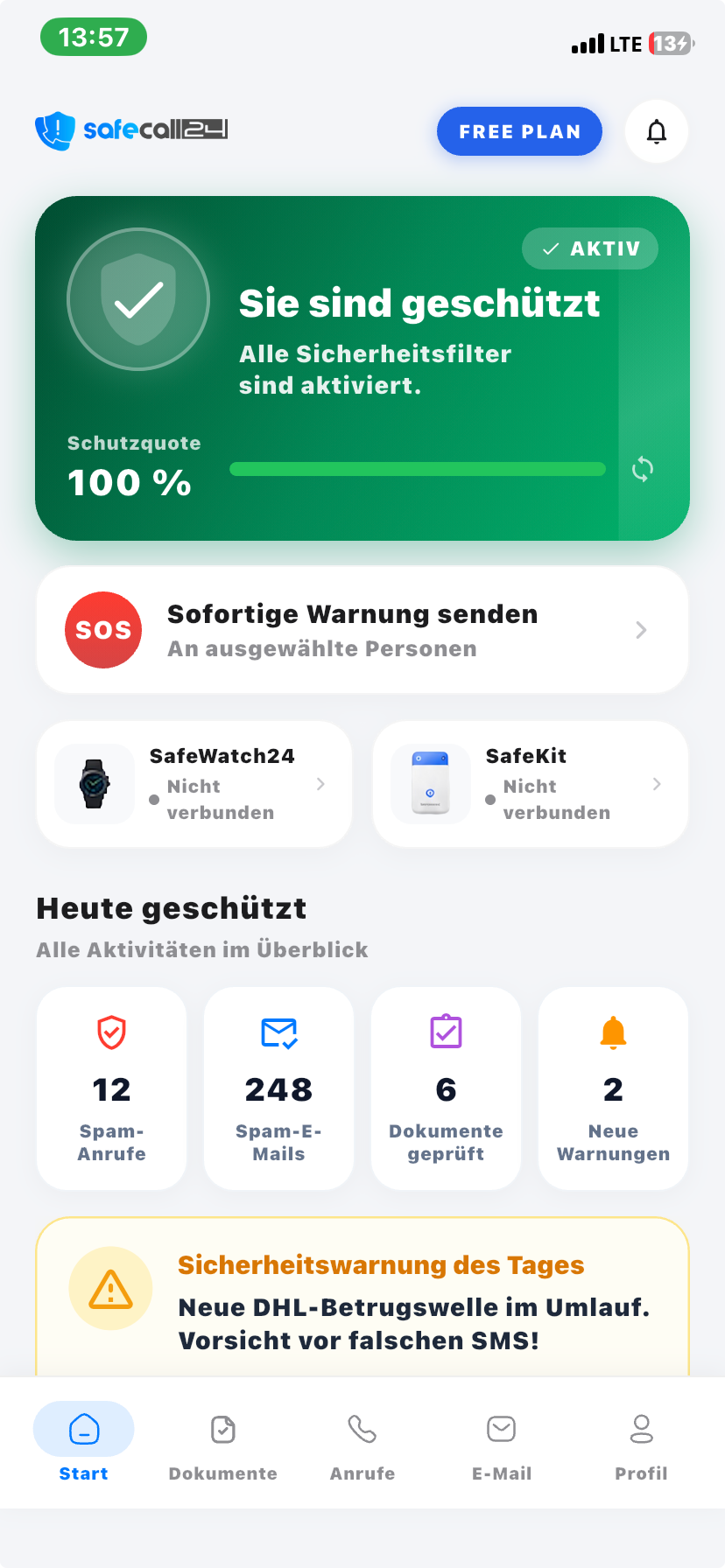 SafeCall24 App
