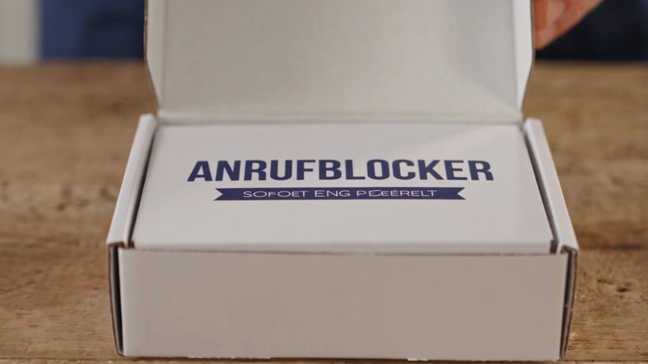 Standbild aus dem Unboxing-Spot zur SafeCall24 SchutzBox